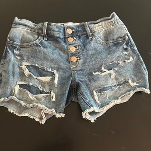 Kids comfortable jean shorts